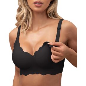 كما حمالات الصدر التمريض الجنية للرضاعة الطبيعية متموجة سلس الراحة الأمومة Bralette اللاسلكية الحمل النوم الصدرية مع الدعم in Kuwait