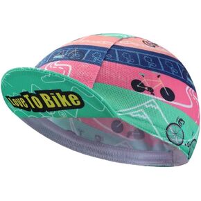 Bikingbros Funny Cycling Cap - Polyester Cycling Hat-Under Helmet - Cycling Helmet Liner Breathable&Sweat Uptake in Saudi Arabia