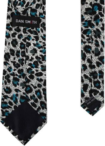 ربطات عنق للرجال من القطن الخالص من Dan Smith، وربطات عنق، وأزرار أكمام مربعة، باللون الأسود in Kuwait