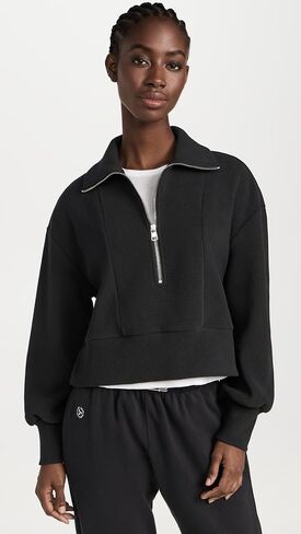 Varley Women's Ramona Half Zip Sweatshirt in Saudi Arabia