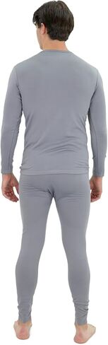 Mossy Oak Mens Thermal Underwear Set, Fleece Lined Long Johns Shirt and Pants, Cold Weather Base Layer Hunting Gear in Saudi Arabia