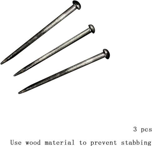 سلاح كوجيساكي نوبارا من جوجوتسو كايسن، مطرقة من الراتنج مع مسمار صغير، فزاعة نوبارا، دعائم تنكرية بلون رمادي in Kuwait
