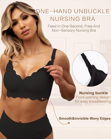 كما حمالات الصدر التمريض الجنية للرضاعة الطبيعية متموجة سلس الراحة الأمومة Bralette اللاسلكية الحمل النوم الصدرية مع الدعم in Kuwait