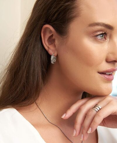 Sterling Silver 925 Bali Earrings in Kuwait