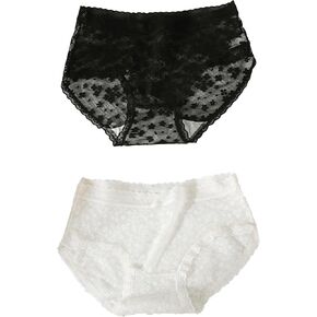 ملابس داخلية نسائية من Cotorance مكونة من قطعتين من الدانتيل، ملابس داخلية بيكيني ناعمة منخفضة الارتفاع in Kuwait