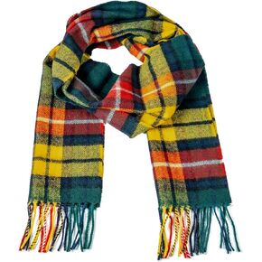 وشاح اسكتلندي منقوش من Briomhar Tartan - 100% صوف لامبسوول صنع في اسكتلندا للرجال والنساء