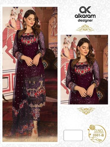 stylishfashion Indian Pakistani Designer Georgette Salwar Kameez Dress Women's Wear Trouser Pant Suits in Saudi Arabia