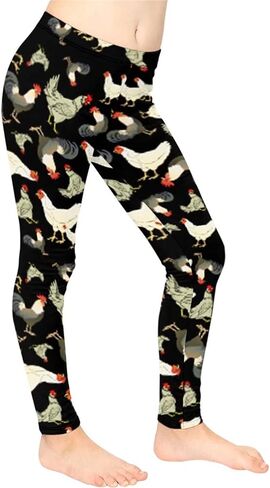 BYCHECAR Girls Stretch Leggings Ankle Length 4-13 Years in Saudi Arabia