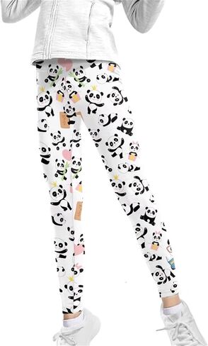BYCHECAR Girls Stretch Leggings Ankle Length 4-13 Years in Saudi Arabia