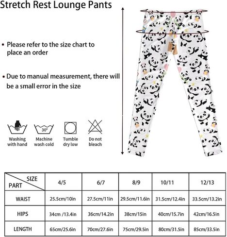 BYCHECAR Girls Stretch Leggings Ankle Length 4-13 Years in Saudi Arabia
