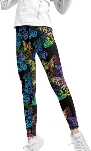 BYCHECAR Girls Stretch Leggings Ankle Length 4-13 Years in Saudi Arabia