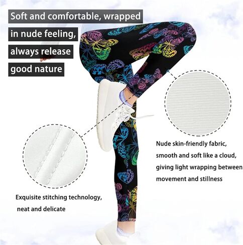 BYCHECAR Girls Stretch Leggings Ankle Length 4-13 Years in Saudi Arabia