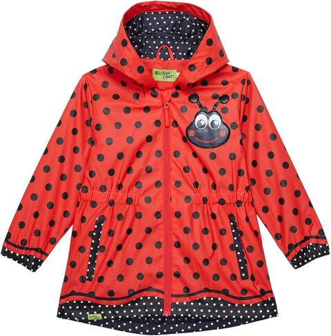 Western Chief Girls' Lucy Ladybug Raincoat (Toddler/Little Kids) in Saudi Arabia