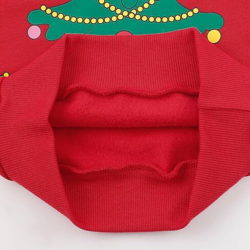 Toddler Boys Girls Christmas Sweatshirt Long Sleeve Baby Santa Claus Sweaters Xmas Winter Clothes 2-7T in Saudi Arabia