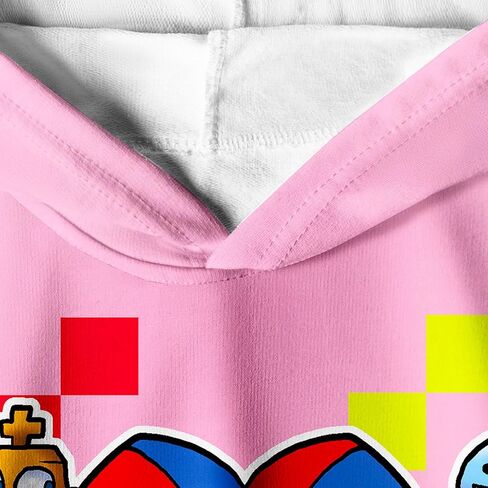 سويت شيرت بغطاء للرأس للفتيات من السيرك المذهل للعبة الأطفال الصغار، سويت شيرت للحفلات التنكرية بالرسوم المتحركة in Kuwait