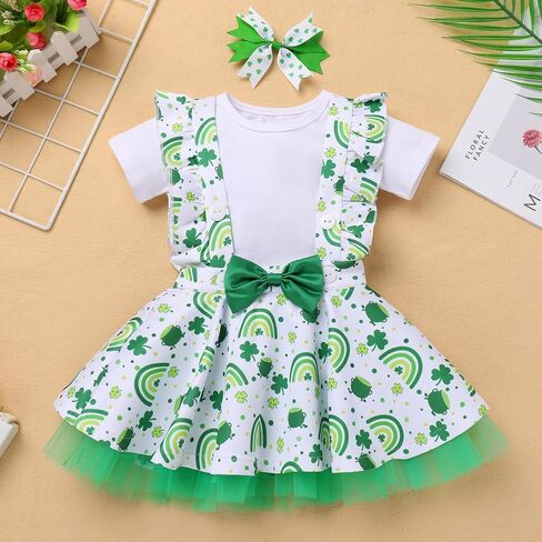 AWIBMK Baby Girls Mouse Birthday Outfits Mouse T Shirt and Suspender Tulle Skirt with Headband Cake Smash Halloween Costume in Saudi Arabia