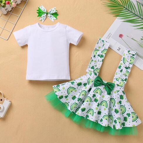 AWIBMK Baby Girls Mouse Birthday Outfits Mouse T Shirt and Suspender Tulle Skirt with Headband Cake Smash Halloween Costume in Saudi Arabia