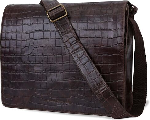 ANTONIO VALERIA Albert Premium Leather Messenger Bag for Men in Saudi Arabia