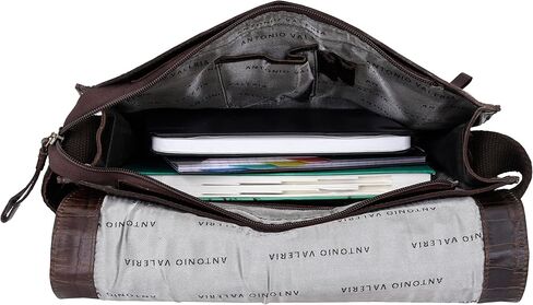 ANTONIO VALERIA Albert Premium Leather Messenger Bag for Men in Saudi Arabia