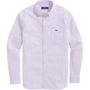 Vineyard Vines Men's Stripe Stretch Oxford Shirt