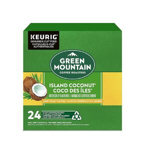 Green Mountain Coffee Island Coconut k-cups 24 count in Saudi Arabia