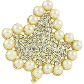 ألفا كاب بروش دبوس نادي نسائي أدوات هدية حجر الراين بروش تألق فو اللؤلؤ بروش دبوس in Kuwait