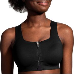 Brooks Dare Zip Women’s Run Bra for High Impact Running, Workouts and Sports with Maximum Support