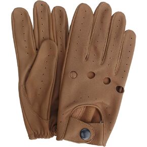Men's Classic style quality Soft Lambskin Leather Driving & Fashion Gloves