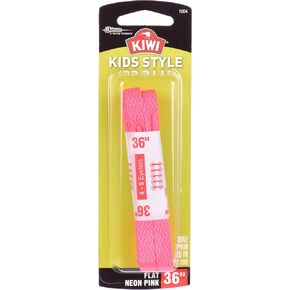 KIWI Flat Laces Neon Orange 45" 2 pairs in Saudi Arabia