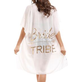MIRMARU Women's Summer Swimwear Bikini Beach Cover Up with Trendy Lettering.