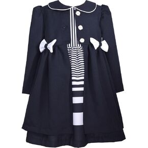 Young Girls Navy Sailor Dress Nautical in Kuwait