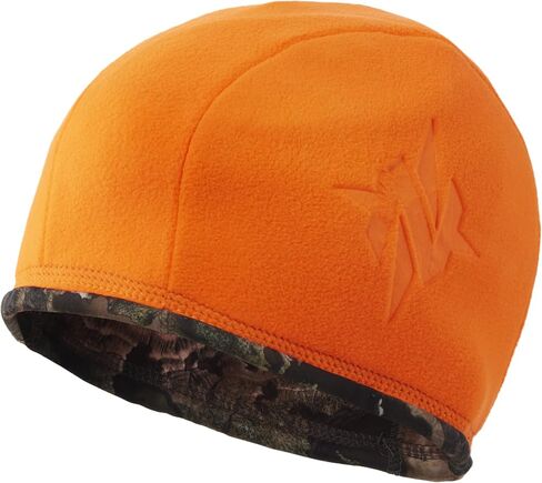 Nomad Men's Reversible Camo/Hunters Orange Fleece Beanie in Saudi Arabia