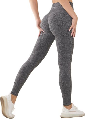PaletteFit طماق تجريب المرأة، طماق عالية الخصر سلس للنساء، 7/8 سراويل اليوغا الصالة الرياضية مع التحكم في البطن in Kuwait