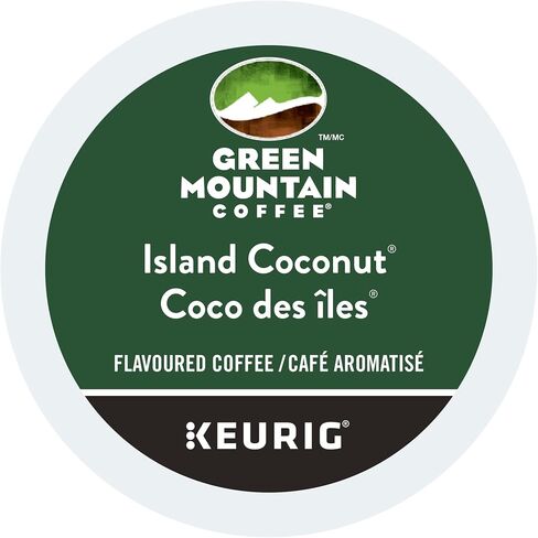 Green Mountain Coffee Island Coconut k-cups 24 count in Saudi Arabia