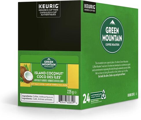 Green Mountain Coffee Island Coconut k-cups 24 count in Saudi Arabia