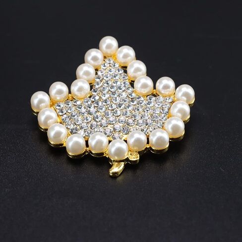 ألفا كاب بروش دبوس نادي نسائي أدوات هدية حجر الراين بروش تألق فو اللؤلؤ بروش دبوس in Kuwait