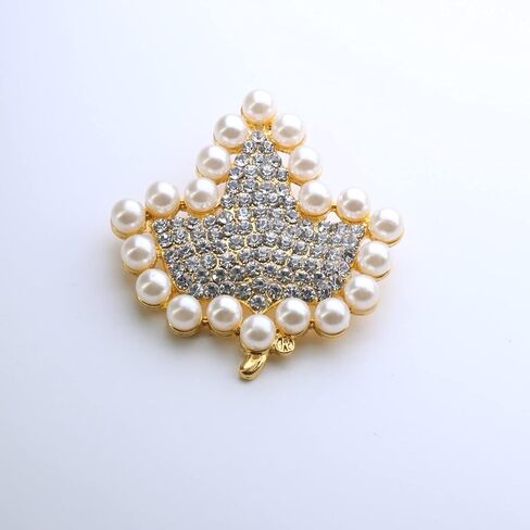 ألفا كاب بروش دبوس نادي نسائي أدوات هدية حجر الراين بروش تألق فو اللؤلؤ بروش دبوس in Kuwait