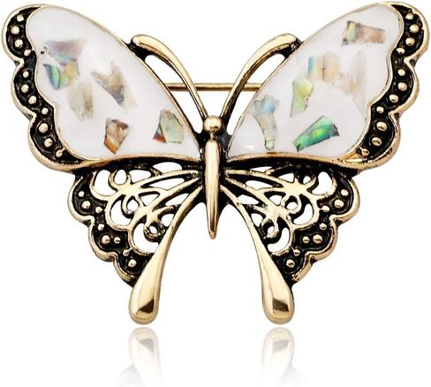 Butterfly Brooch pins Women Enamel Insect Pin Lapel Pin Safety Pin in Kuwait