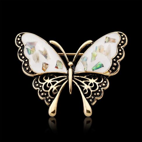 Butterfly Brooch pins Women Enamel Insect Pin Lapel Pin Safety Pin in Kuwait