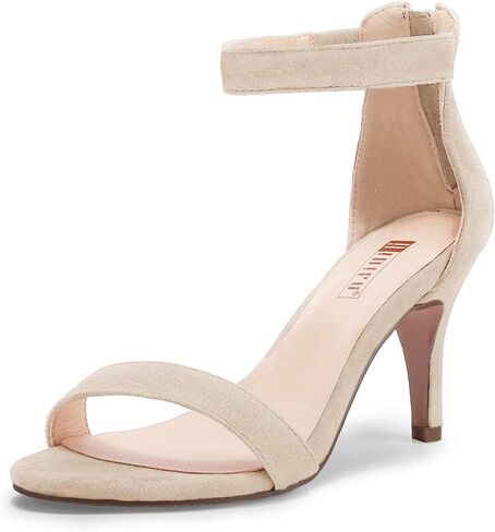 IDIFU المرأة 3 بوصة كعب هريرة الكعب Stiletto للنساء أنيق مفتوح اصبع القدم الكعب الكاحل حزام الكعب الصنادل المرأة العروس الزفاف أحذية الزفاف في مساء حفلة موسيقية in Kuwait