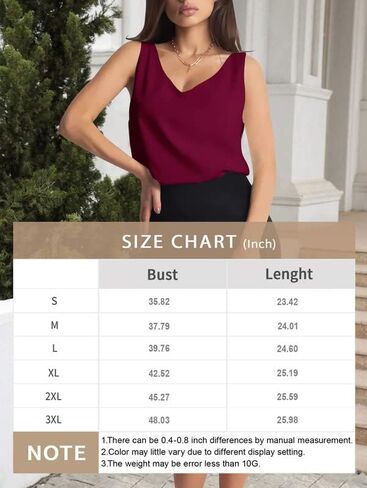 بلوزات نسائية غير رسمية من CLOCOR برقبة على شكل V بدون أكمام قمصان غير رسمية فضفاضة مناسبة سترة كامي صيفية قمصان علوية أساسية أنيقة in Saudi Arabia