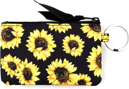 DONGGANGAJI Women's Zip ID Case Wallet Cotton colorful patterns Suitable for ladies Wallet Clutch Coin Purse (Butterfly) in Kuwait