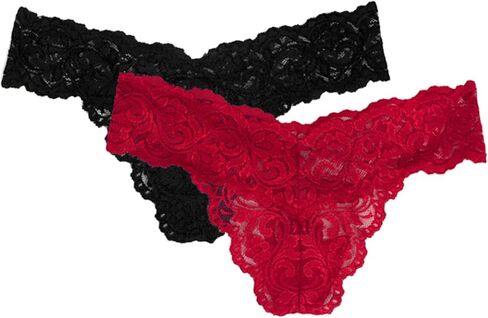 Smart & مثير المرأة التوقيع الدانتيل ثونغ اللباس الداخلي 2 حزمة in Kuwait