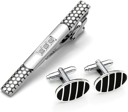 زيستا ربطة العنق كليب مجموعة أزرار الأكمام الرجال مصقول أنيقة فاخرة قمصان توكسيدو الفرنسية ربطة العنق مشبك الكفة رابط الأعمال الزفاف المهنية اللباس هدية in Kuwait