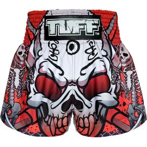 Tuff Sport Boxing Muay Thai Shorts Dragon Skull Kick Martial Arts Training Gym Clothing Trunks