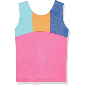 Jacques Moret girls Color Block Tank Yoga Shirt