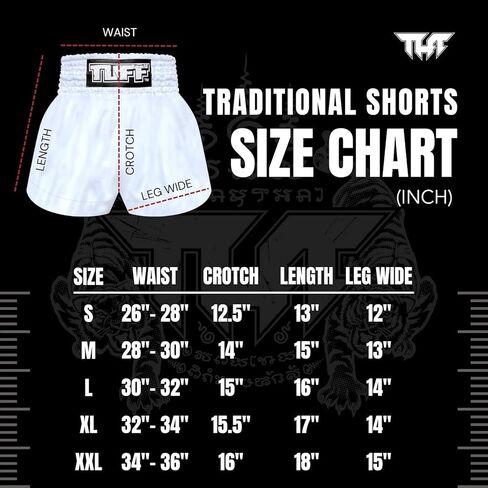Tuff Sport Boxing Muay Thai Shorts Dragon Skull Kick Martial Arts Training Gym Clothing Trunks in Saudi Arabia