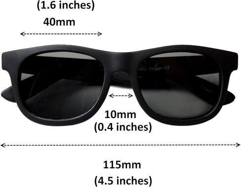 BIB-ON Vintage 2 Pack- Baby, Toddler's First Sunglasses for Ages 1-2 Years in Kuwait