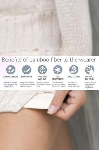 فستان كامل للفساتين الداخلية - زلات من قطن الخيزران الأكثر راحة للسيدات - مقاس متوسط ​​إلى كبير in Kuwait