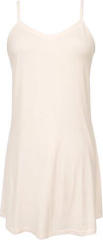 فستان كامل للفساتين الداخلية - زلات من قطن الخيزران الأكثر راحة للسيدات - مقاس متوسط ​​إلى كبير in Kuwait